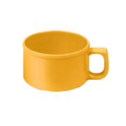 Thunder Group CR9016YW 4" Soup Mug, Yellow 10 oz. | Case of 12