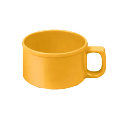 Thunder Group CR9016YW 4" Soup Mug, Yellow 10 oz. | Case of 12