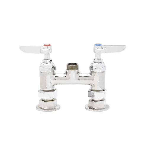 T&S Brass B-0225-LN 4" Center Deck Mount Pantry Mixing Faucet - Less Nozzle