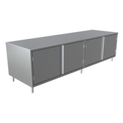 BK Resources CST-36120H Work Table, Cabinet Base Hinged Doors