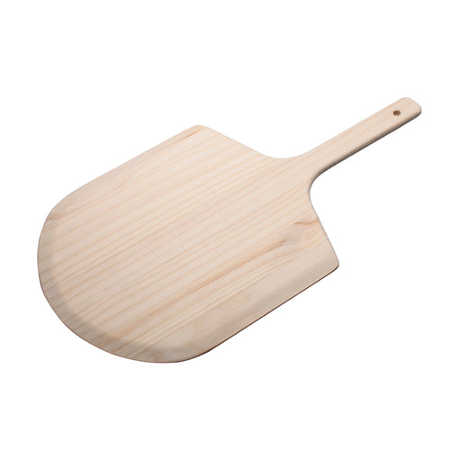 Winco WPP-1222 Wooden Pizza Peel | 12" x 13" x 22"