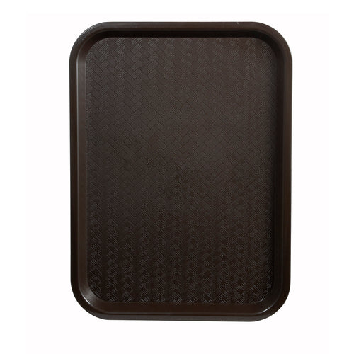 Winco FFT-1216B 12" x 16" Fast Food Tray | Brown