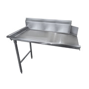 Advance Tabco DTC-S70-36L-X 35" x 30" Stainless Steel Clean Dishtable | Right to Left Operation
