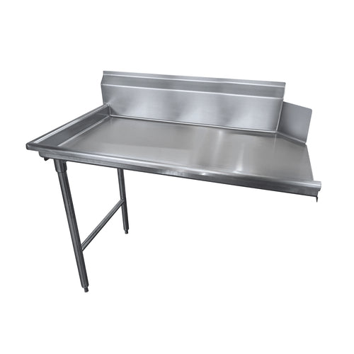 Advance Tabco DTC-S70-36L-X 35" x 30" Stainless Steel Clean Dishtable | Right to Left Operation