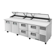 True Mfg. TPP-AT-119D-4-HC Pizza Prep Table