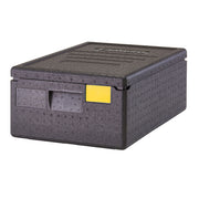 Cambro EPP140SW110 Cam GoBox 28-1/2 Qt. Insulated Food Pan Carrier | Top Loading