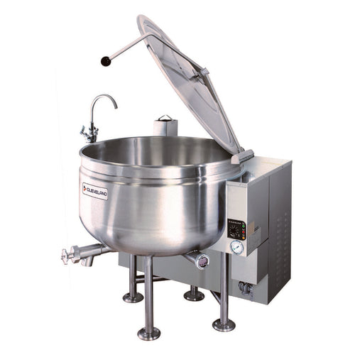 Cleveland KGL40SH Short Series 40 Gallon Gas Stationary Kettle | 190,000 BTU