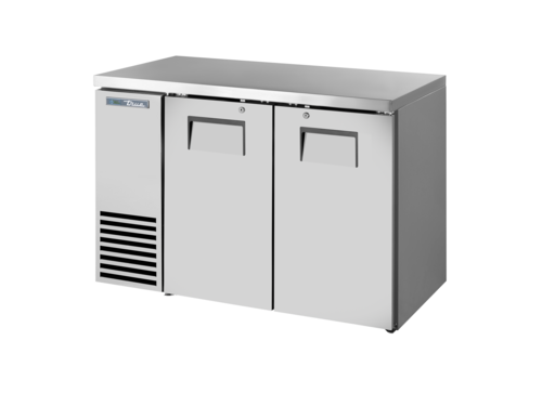 True Mfg. TBB24-48-2S-Z1-SFT-B-1 Back Bar Cooler