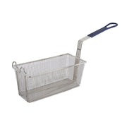 Winco FB-20 13-1/4"" x 5-5/8" Fry Basket w/ Coated Handle