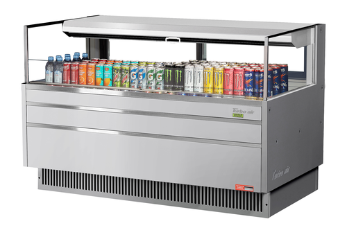 Turbo Air TOM-60L-UFD-W(B)-1S-N Open Air Merchandiser