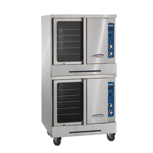 Imperial PCVDE-2 38" Double Bakery Depth Electric Convection Oven | 208/240V