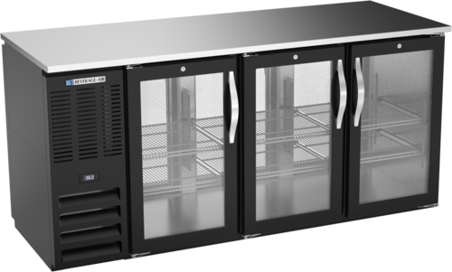 Beverage Air BBN72HC-GS-PT-B Back Bar Cooler