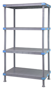 Quantum QP216074SS-4 Shelving Unit, All Plastic