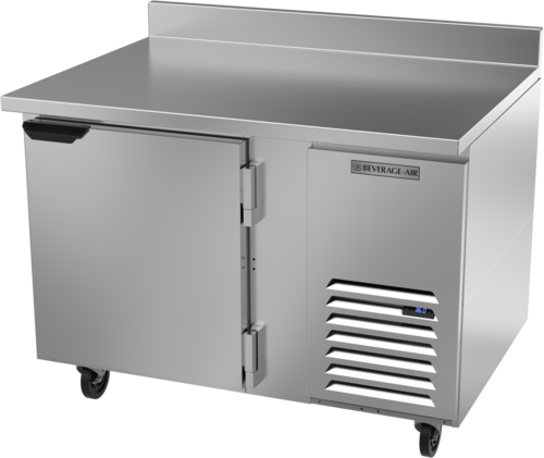 Beverage Air WTR46AHC 46" 1 Door Worktop Refrigerator with 4" Backsplash | 7.94 Cu. Ft.