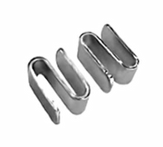 Advance Tabco EC-30-X Chrome S Hooks for Wire Shelving | Set of 2