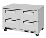 Turbo Air TUR-48SD-D4-FB-N Undercounter Refrigerator