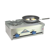 Comstock-Castle FHP2 24" 4-Burner Countertop Gas Hot Plate | 48,000 BTU