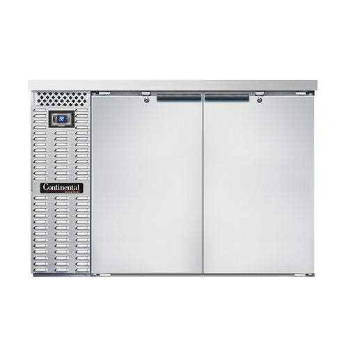 Continental Refrigerator BB50SN Back Bar Cabinet, Refrigerated