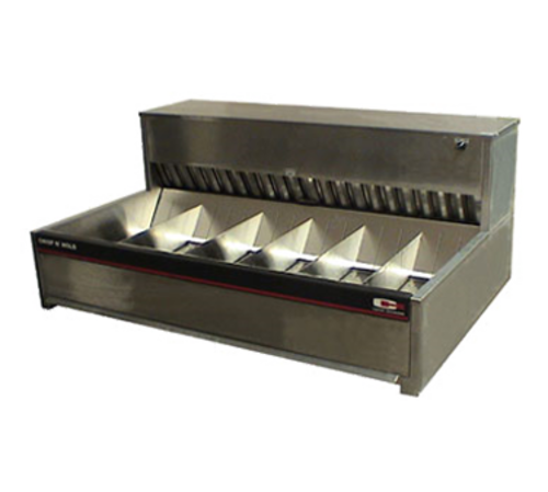 Carter-Hoffmann CNH40 40" Crisp N Hold 6-Section Fry Dump Station