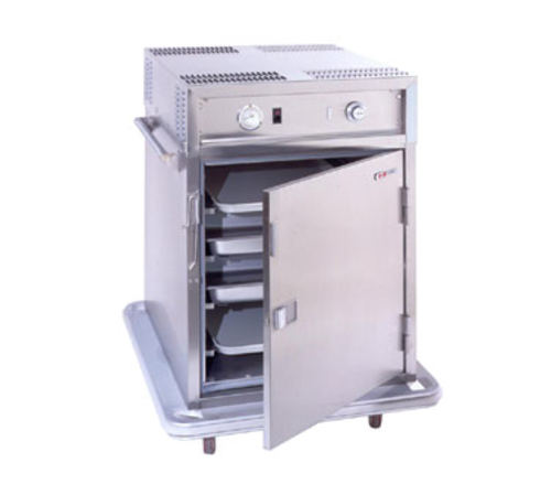 Carter-Hoffmann PH188 Half Height Insulated Mobile Heated Cabinet | (6) 18" x 26" Pan Capacity