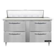 Continental Refrigerator D60N12C-D Refrigerated Counter, Sandwich / Salad Unit