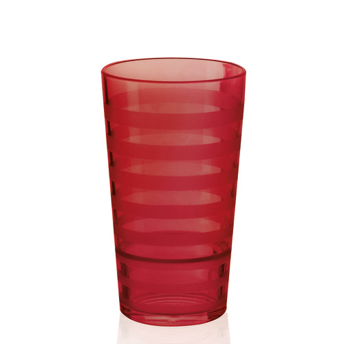 G.E.T. SW-1520-R Orbis Red 20 oz Plastic Tumbler | Case of 24