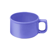 Thunder Group CR9016BU 4" Soup Mug, Purple 10 oz. | Case of 12