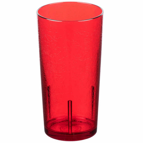 Cambro D24 Del Mar 24 oz. Crackled Plastic Tumbler Cup