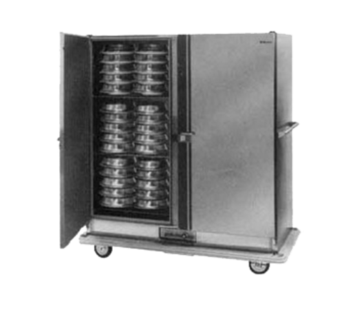Carter-Hoffmann BB1200 Convertible Mobile Heated Banquet Cart | 120 Plate Capacity