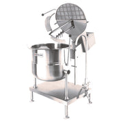 Cleveland MKDT20T 2/3 Jacket Direct Steam Kettle Mixer | 20 Gallon Capacity