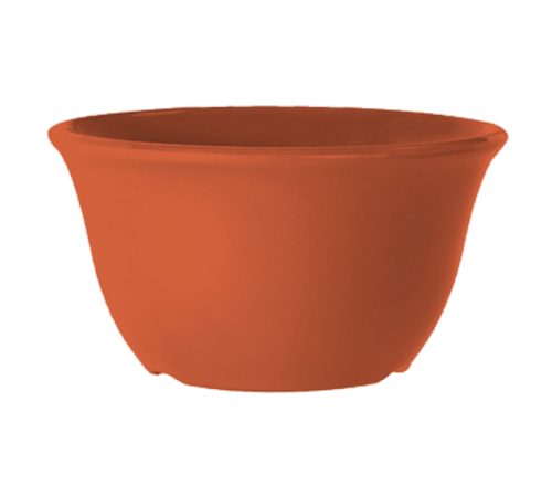 G.E.T. BC-70-RO Diamond Mardi Gras 7 oz. Rio Orange Melamine Bouillon Cup | Case of 48