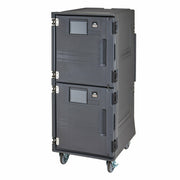 Cambro PCUCH615 Pro Cart Front Loading Electric Hot/Cold Food Pan Carrier | 14 Pan