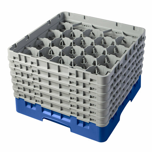 Cambro Camrack 20 Compartment Glass Rack w/ 6 Extenders | Model No. 20S1114