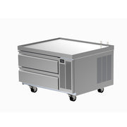 Delfield F2936CP 36" 2-Drawer Low-Profile Chef Base Refrigerator | 3-Pan Capacity
