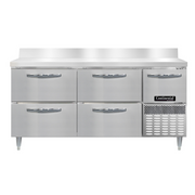 Continental Refrigerator DRA68NSSBS-D Refrigerated Counter, Work Top