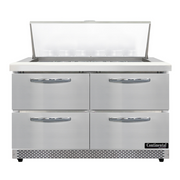 Continental Refrigerator D48N18M-FB-D Refrigerated Counter, Mega Top Sandwich / Salad Unit