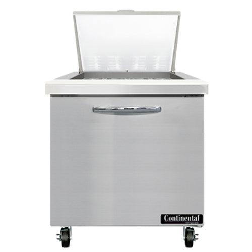 Continental Refrigerator SW32N12M Refrigerated Counter, Mega Top Sandwich / Salad Unit