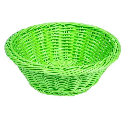 G.E.T. WB-1501 9-1/2" Round Polyweave Basket