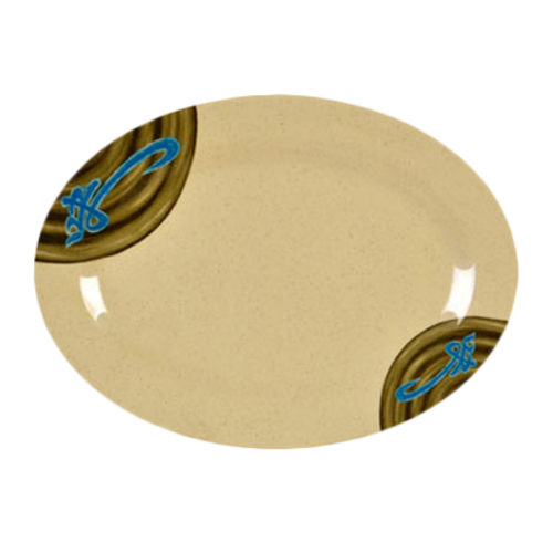 Thunder Group 2008J Wei 8" X 6" Platter | Case of 12