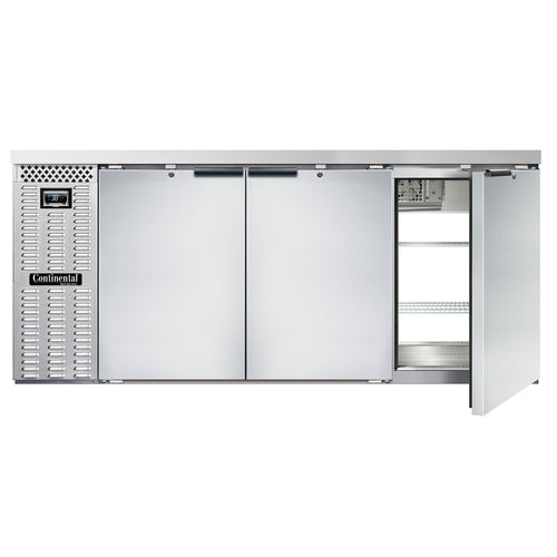 Continental Refrigerator BB79NPT Back Bar Cabinet, Refrigerated, Pass-Thru