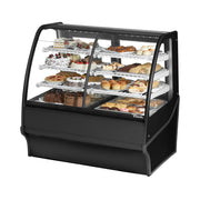 True Mfg. TDM-DZ-48-GE/GE-B-W Dual Temp Display Case