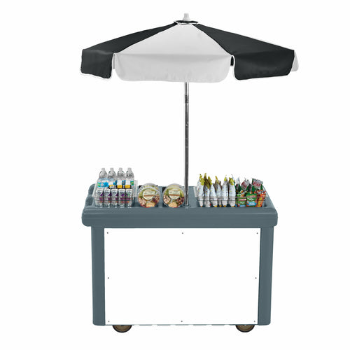 Cambro CVC55 Camcruiser 1 Full Sized Well Vending Cart | 55-3⁄16" x 31-1/4"