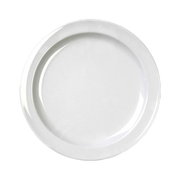 Thunder Group NS108W 8" White Melamine Plate | Case of 12
