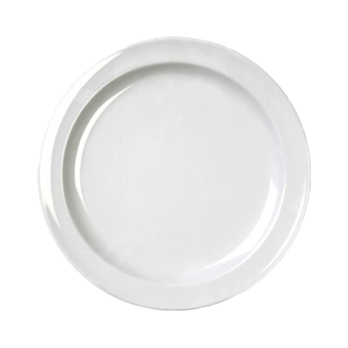 Thunder Group NS108W 8" White Melamine Plate | Case of 12