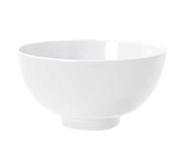 G.E.T. M-768-W Diamond White 4-1/2" 9 oz. Melamine Rice Bowl | Case of 12
