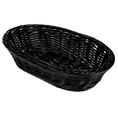 G.E.T. WB-1505 11-3/4 x 8" Oval Polyweave Basket