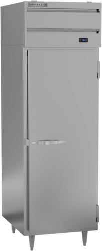 Beverage Air PR1HC-1AS 26.5" 1 Solid Door Reach In Refrigerator | 21.01 Cu. Ft.