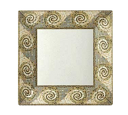G.E.T. Mosaic 10" Square Melamine Plate | Model No. ML-104-MO