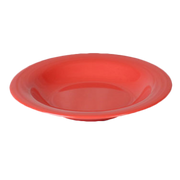 Thunder Group CR5809RD 9 1/4" Salad Bowl, Orange 13 oz. | Case of 12