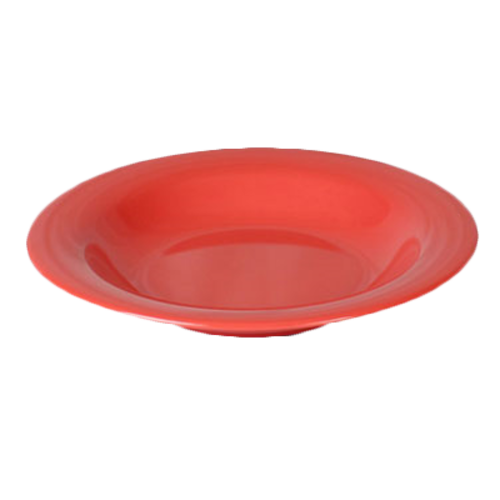 Thunder Group CR5809RD 9 1/4" Salad Bowl, Orange 13 oz. | Case of 12